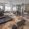 The fitness center at our Portland, Oregon apartments for rent, featuring treadmills, exercise machines, and free weights.