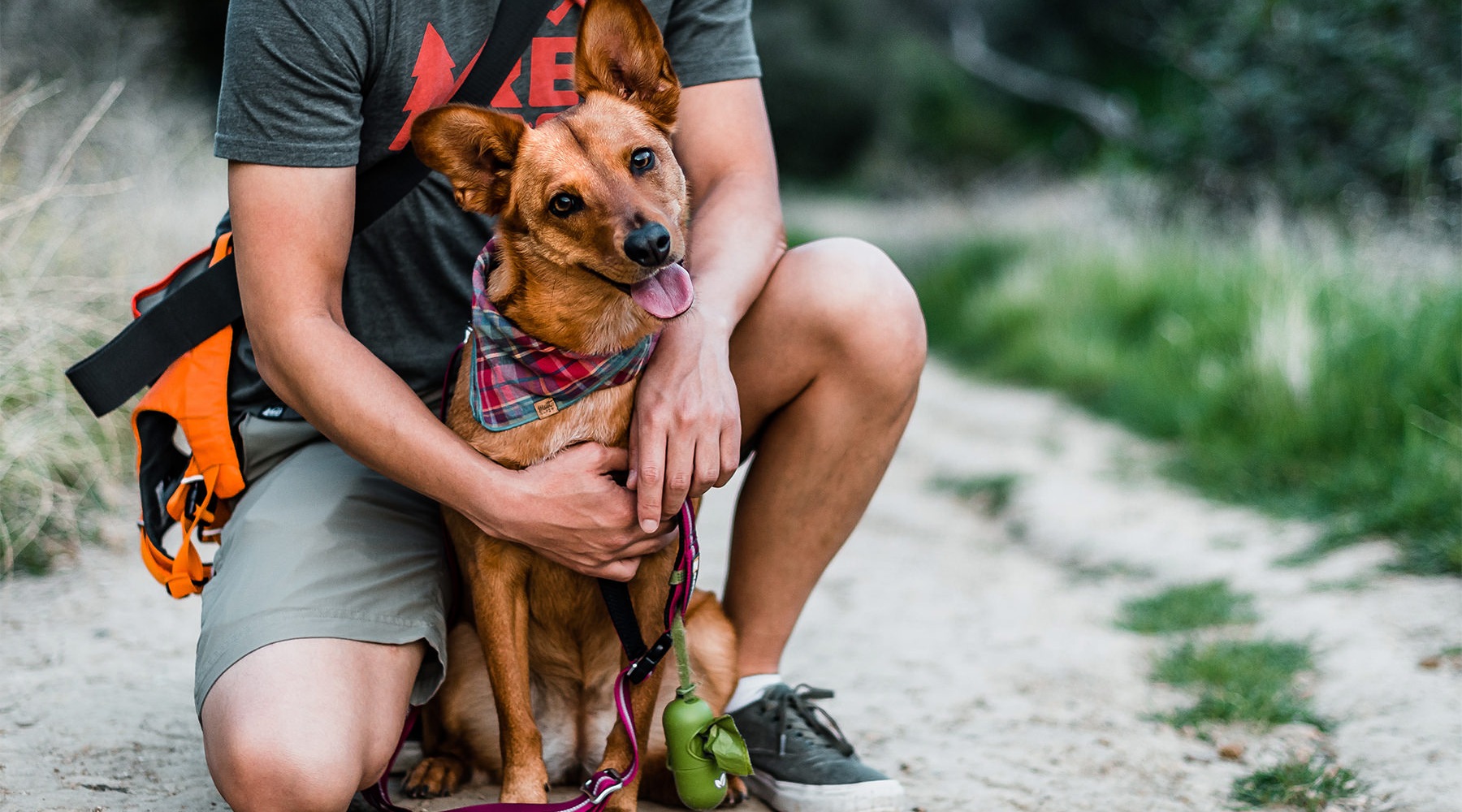 Community Lifestyle man with dog